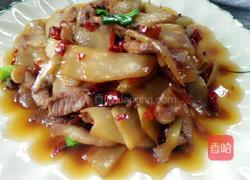 窝笋炒肉的做法图解7