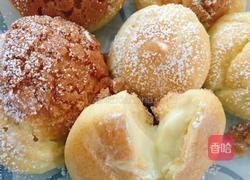 卡仕达脆皮泡芙的做法图解16