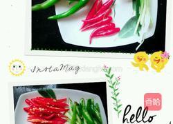 青红椒炒芹菜的做法图解2