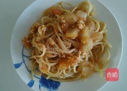 番茄意面的做法图解8