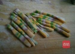 彩色面条的做法图解6