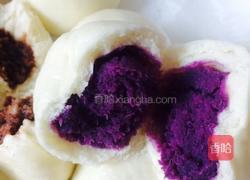紫薯包子的做法图解6