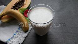 牛奶香蕉木瓜汁的做法图解11