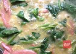 菠菜疙瘩汤的做法图解5