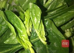 菠菜烂锅面的做法图解2