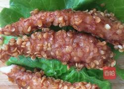 香辣鸡柳汉堡的做法图解2