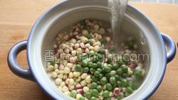 冰糖五彩玉米羹的做法图解3