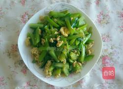 尖椒黄瓜炒鸡蛋的做法图解8