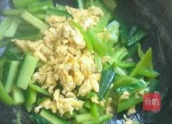 尖椒黄瓜炒鸡蛋的做法图解6