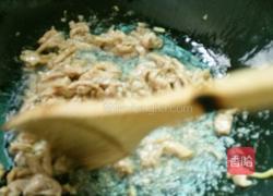 蒜苔炒肉的做法图解4