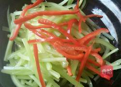 葱油莴笋丝的做法图解8