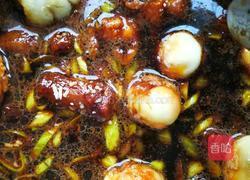 虎皮蛋红烧肉的做法图解9