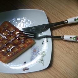 葡萄干原味华夫饼 平底锅版的做法[图]