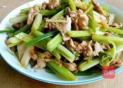 香芹炒肉的做法图解10