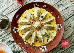 韭菜猪肉锅贴的做法图解8