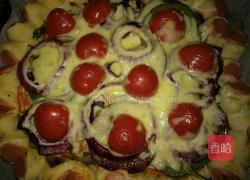 香肠披萨的做法图解11