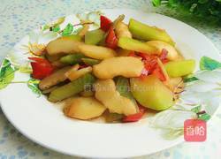 莴笋荸荠片的做法图解8