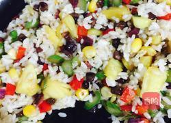 5彩菠萝饭的做法图解4