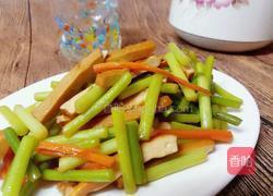 香干炒蒜苔的做法图解12