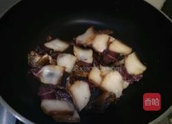 蒜苗炒腊肉的做法图解5
