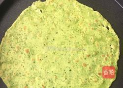 土豆丝菠菜煎饼的做法图解5