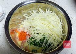 土豆胡萝卜饼的做法图解5