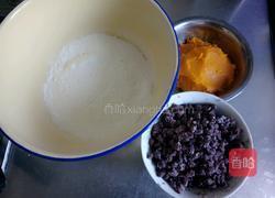 南瓜蜜豆烫面包的做法图解1