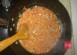 牛肉鸡蛋番茄酱意大利面的做法图解7