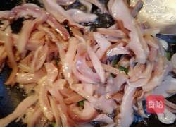 尖椒爆肚丝的做法图解5