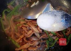 尖椒爆肚丝的做法图解7