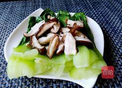 菜心扒香菇的做法图解8