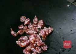 窝笋炒腊肠的做法图解2