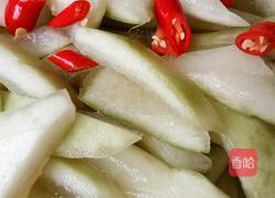 酸西瓜皮的做法图解3