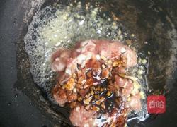 豆角肉末炒饭的做法图解3