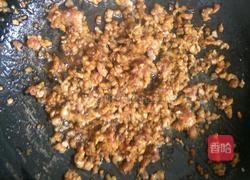 豆角肉末炒饭的做法图解4