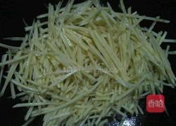 火腿炒土豆丝的做法图解3
