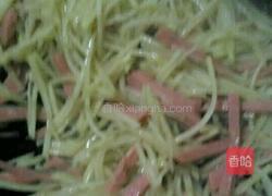 火腿炒土豆丝的做法图解5