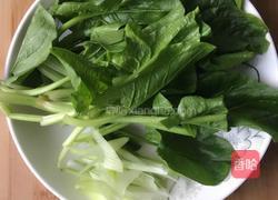 蚝油杏鲍菇菠菜炒肉的做法图解5