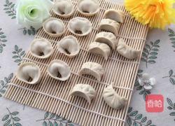 韭菜鸡蛋虾皮饺子的做法图解9