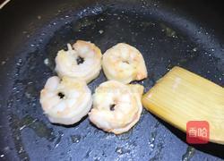 饺子皮鲜虾披萨的做法图解4