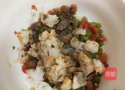 饺子皮鲜虾披萨的做法图解6