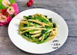 白玉菇炒菠菜