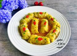 蒸白菜肉卷
