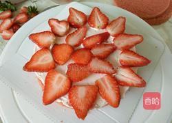 草莓裸蛋糕的做法图解4