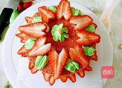 草莓裸蛋糕的做法图解8