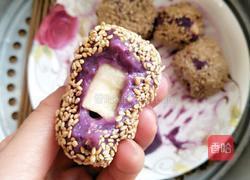 紫薯苹果糯米团子的做法图解6