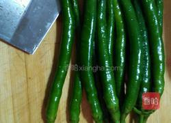 肉末辣椒的做法图解1