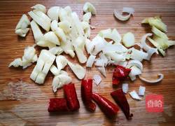 清炒茼蒿的做法图解2