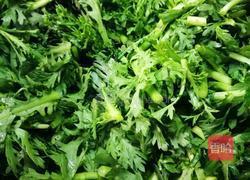 清炒茼蒿的做法图解4