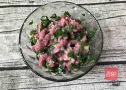 豆腐酿肉的做法图解4